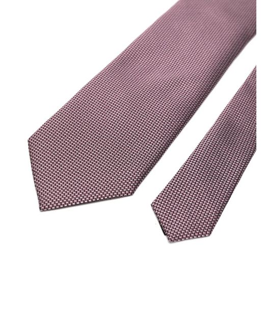 Tom Ford Purple Patterned Tie for men