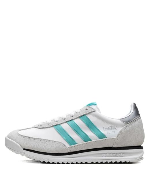 メンズ Adidas Sl 72 Rs Mercedes "cloud White/core Black/silver Metallic" スニーカー Blue
