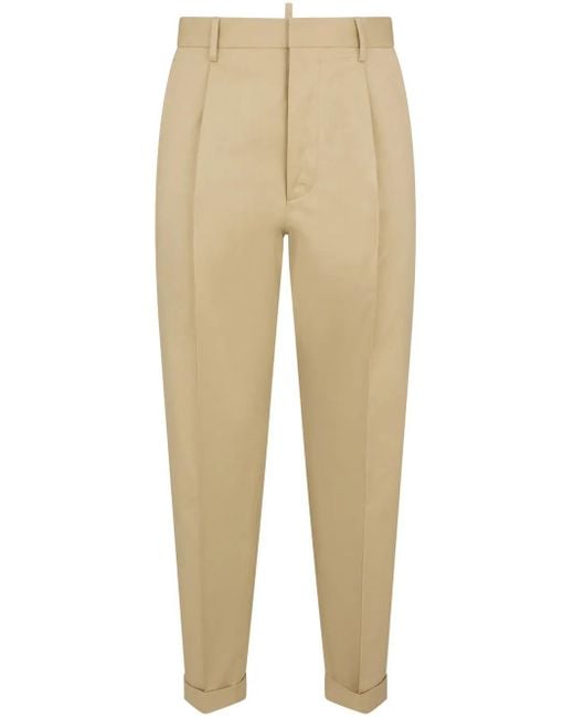 DSquared² Natural One Pleat Pant for men