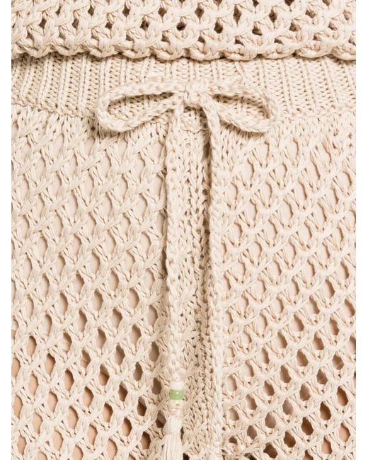 Alanui Natural A Love Letter To India Macramé Trousers