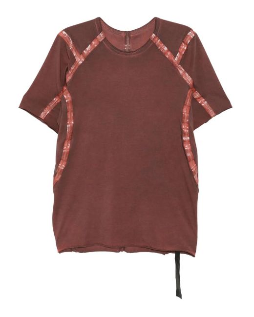 69 by Isaac Sellam Red Short-Sleeved T-Shirt for men