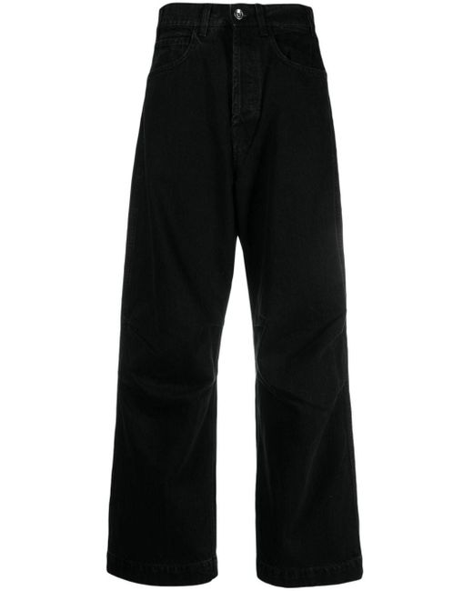 1989 STUDIO Black Wide-leg Jeans