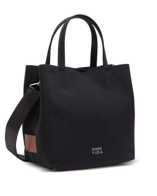 Bimba Y Lola Black Chihuahua Grande Tote Bag