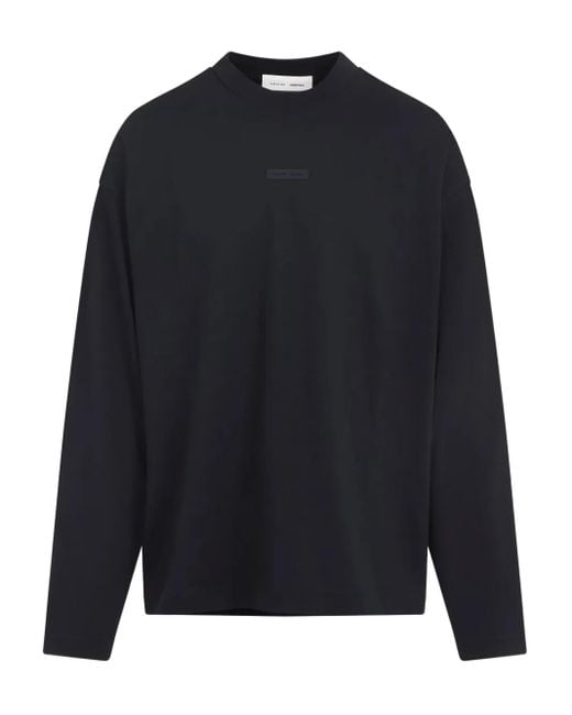T-Shirt À Plaque Logo Fear Of God pour homme en coloris Blue