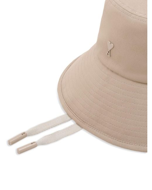 AMI Natural Ami De Coeur Bucket Hat