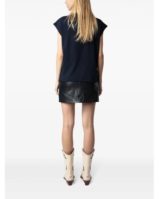 Zadig & Voltaire Blue Sleeveless Tops