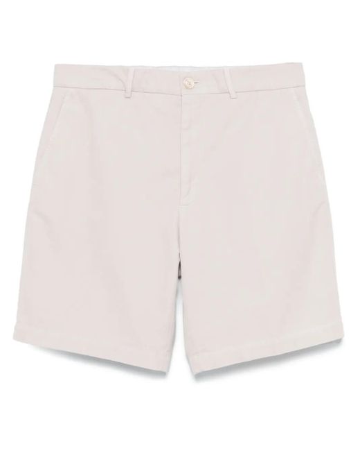 Bermudas con cinturilla elástica Brunello Cucinelli de hombre de color White