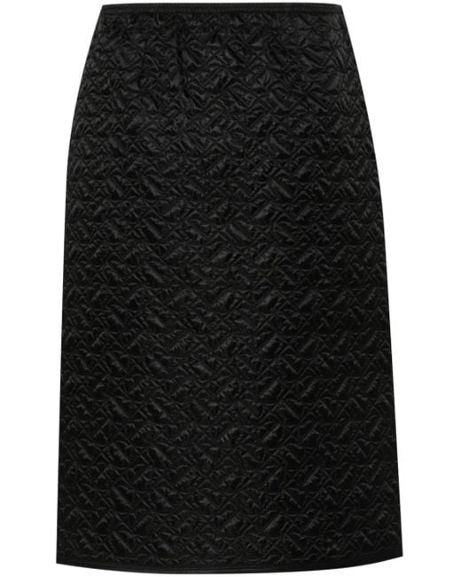 Moncler Black Midi Skirts