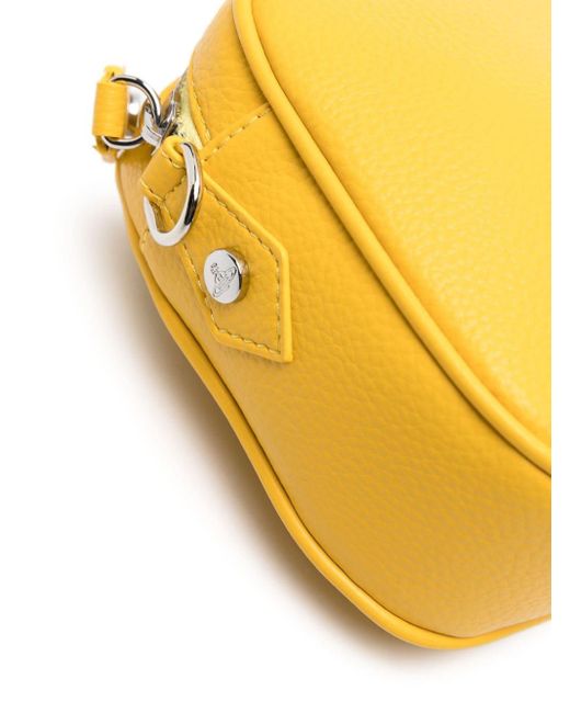 Vivienne Westwood Yellow Anna Orb-plaque Cross Body Bag