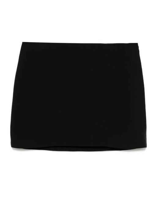 Reformation Black Carla Skirt