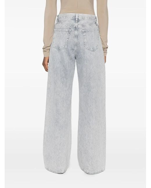 FRAME Gray The Loose Jeans