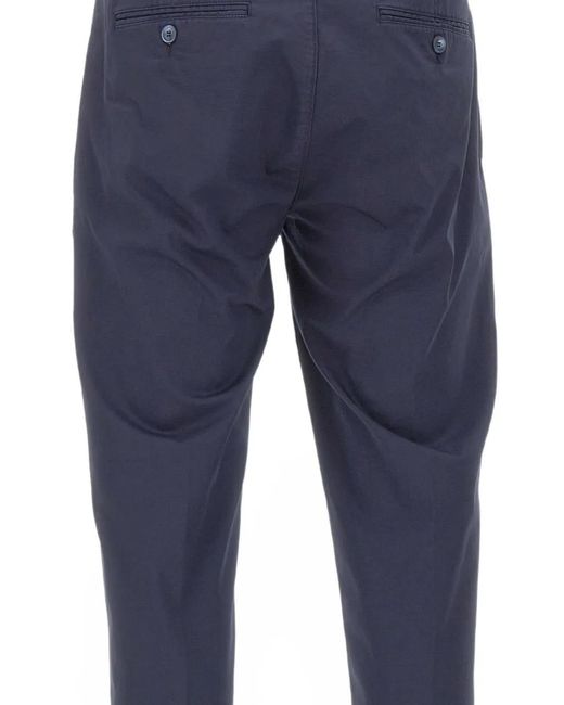 Re-hash Blue Mucha Slim-Fit Trousers for men