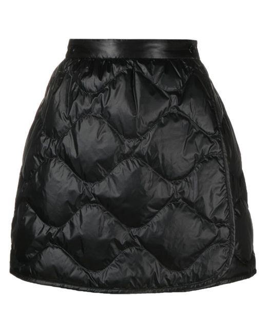 Moncler Gewatteerde Mini-rok in het Black