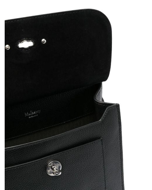 Mulberry Black Antony Leather Cross Body Bag