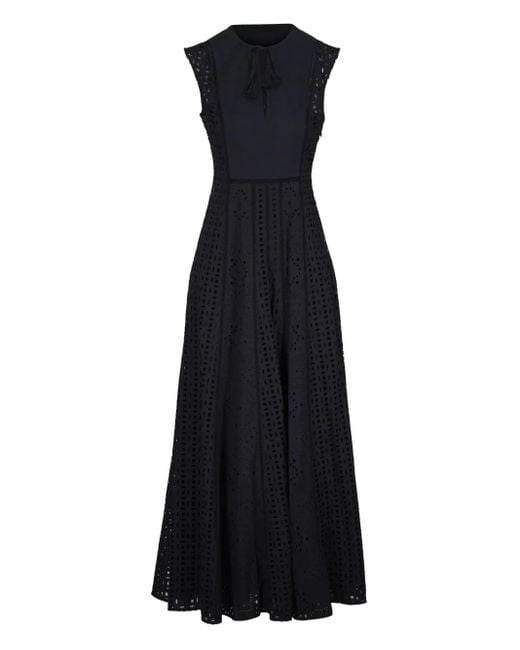 Veronica Beard Black Alina Maxi Dress