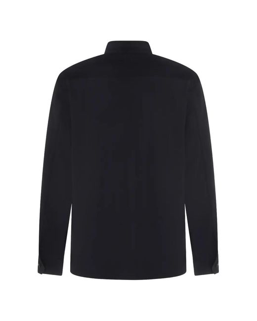 Moorer Blue Veste Boutonnée for men