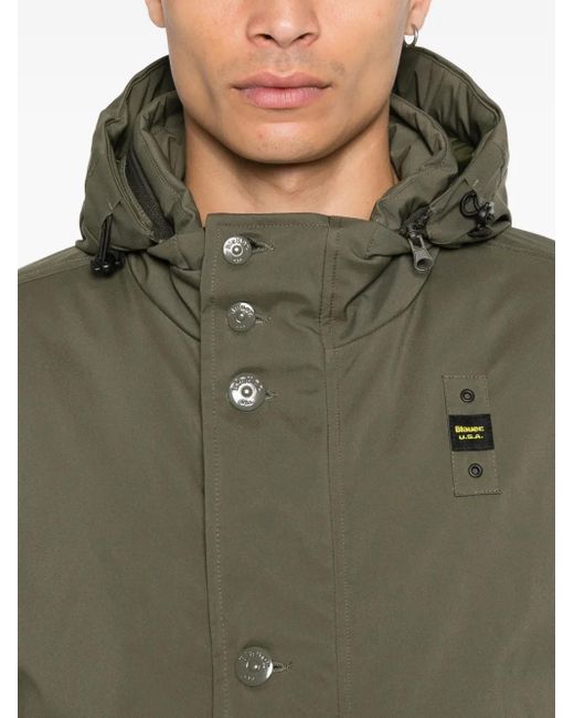 メンズ Blauer フーデッド ジャケット Green