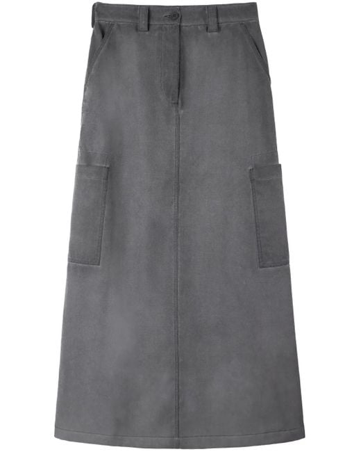 Sunnei Gray Rock mit aufgesetzten Taschen