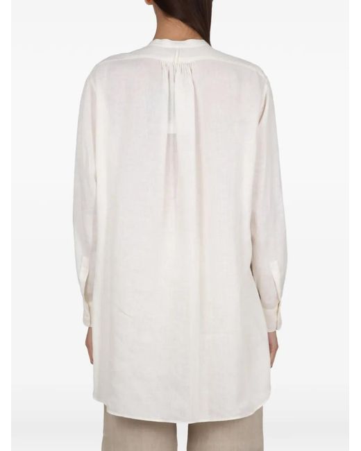 Aspesi White Buttoned Blouse