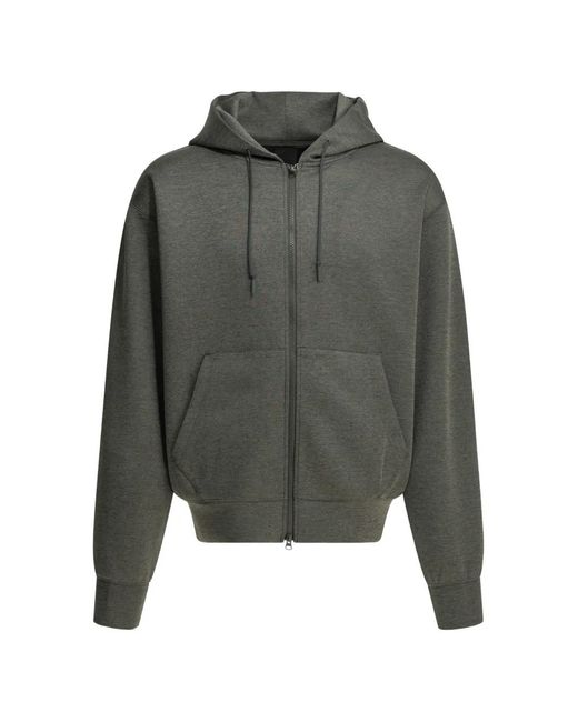 Daiwa Pier39 Gray Zip-Up Hoodie for men