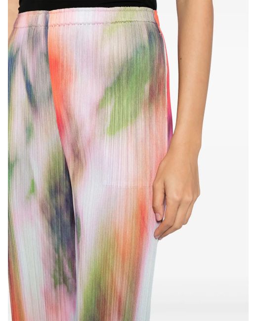 Pleats Please Issey Miyake Turnip & Spinach クロップドパンツ