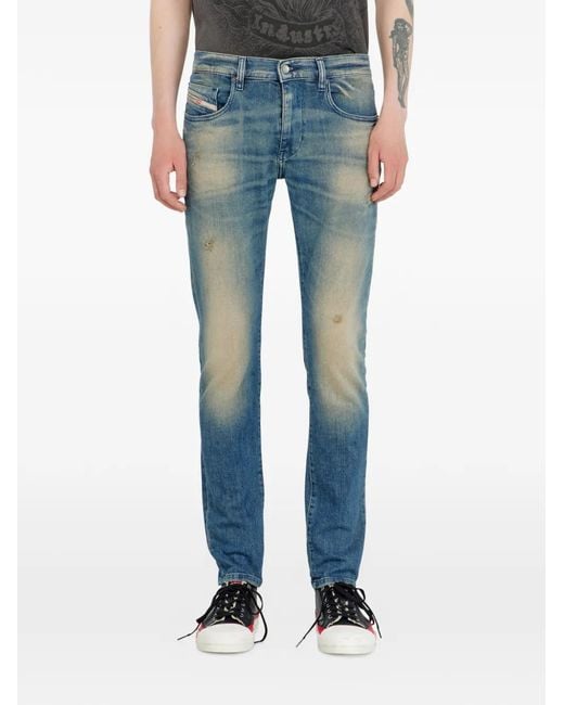 DIESEL Blue Jean Slim Taille Droite 2019 D-Strukt for men