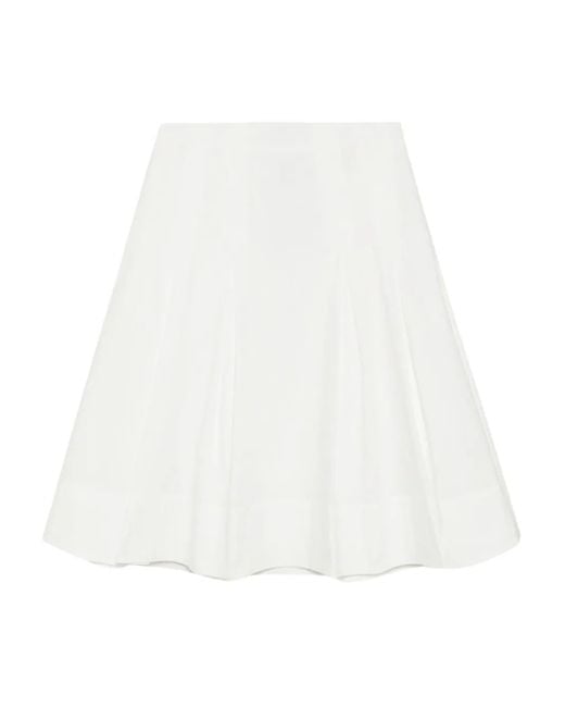 Jonathan Simkhai White Samantha Midirock mit Falten