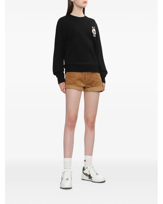 A Bathing Ape Black Rabbit Sweater