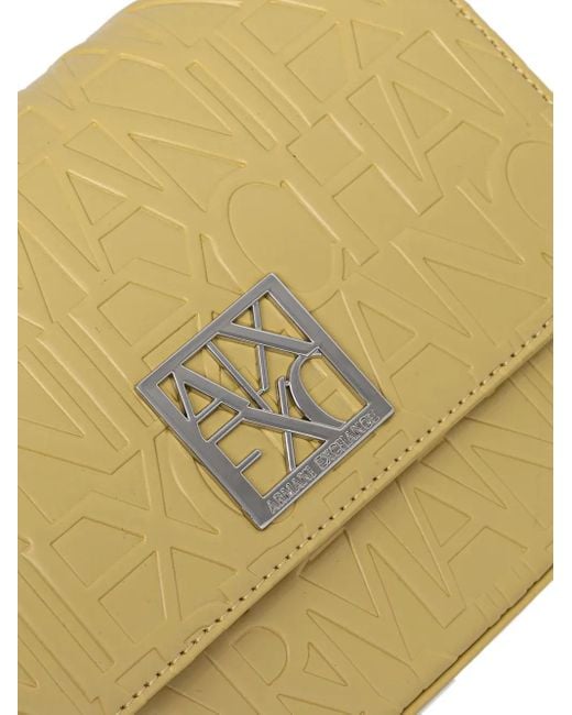 ARMANI EXCHANGE Metallic Logo Cross-Body Bag