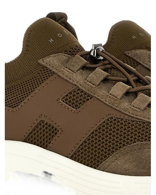 Hogan Brown Sneakers Hyperlight for men
