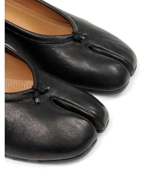 Maison Margiela Black Tabi H30 Ballerina New Shoes