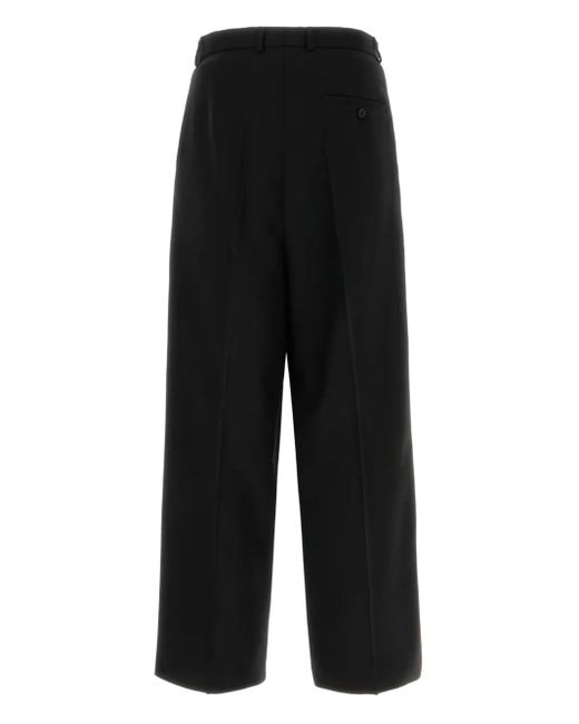 Balenciaga Black Straight-Leg Trousers for men