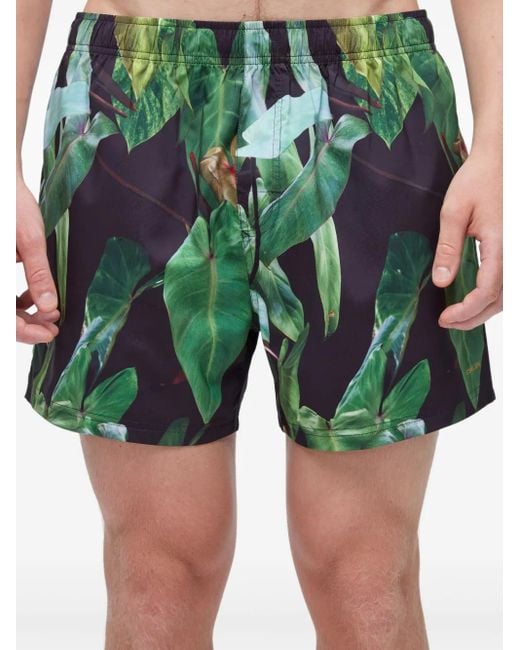 Osklen Green Aquaone Flex Swim Shorts for men