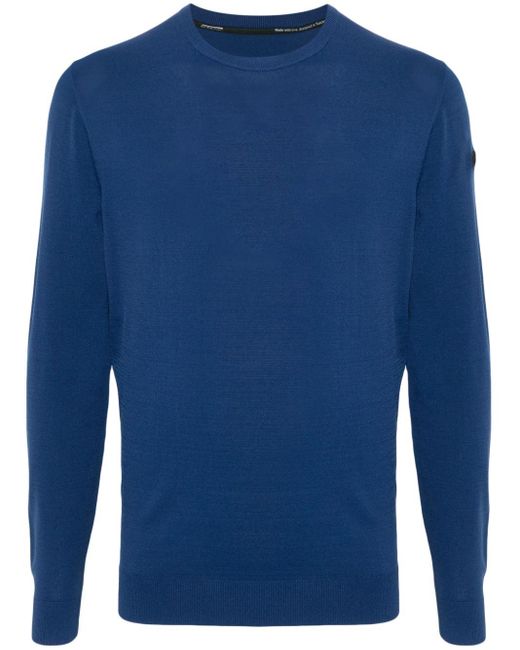 Rrd Maxell Round Pullover in Blue für Herren