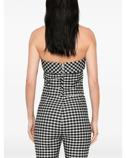 Posse Black Chiara Strapless Top
