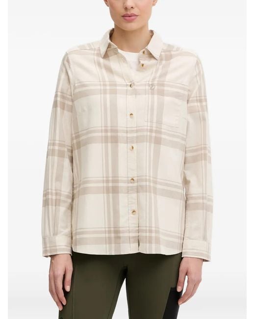 Fjallraven Natural Övik Lite Check-Pattern Shirt