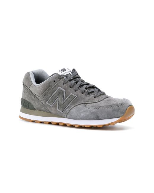 New Balance Gum Pack 574 Sneakers in Gray for Men | Lyst