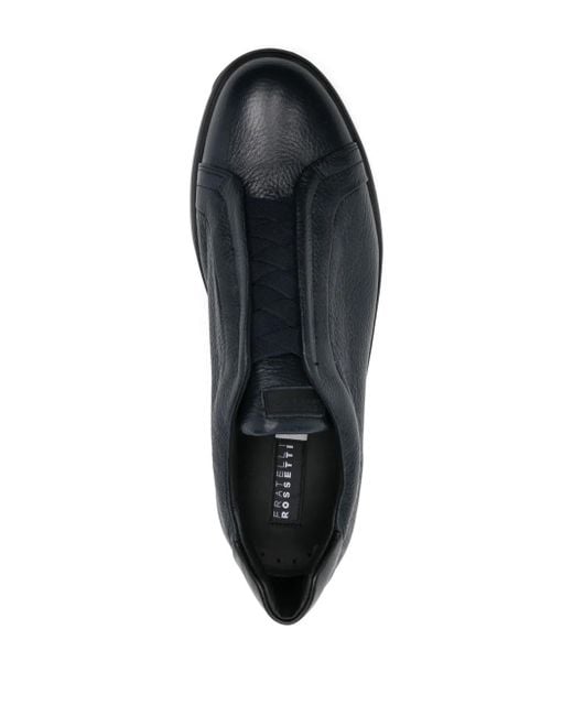 Fratelli Rossetti Black Leather Sneakers for men