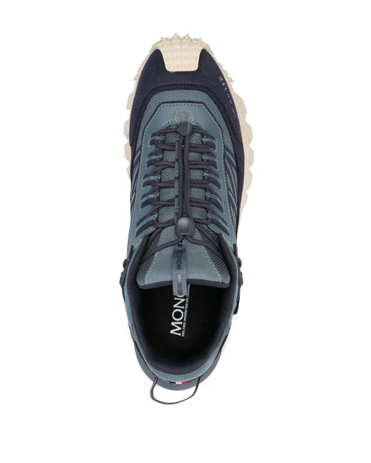 Moncler Blue Trail-Ready Water-Repellent Sneakers For for men
