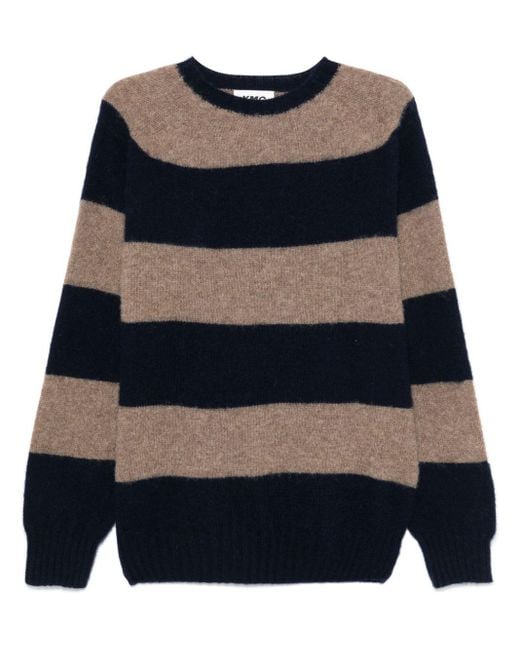 YMC Blue Suedehead Jumper for men