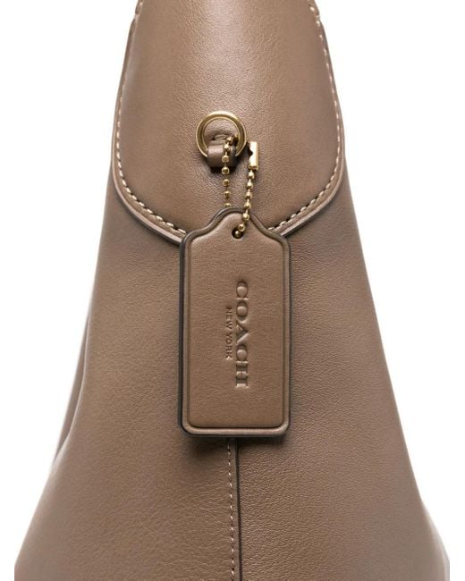 Borsa A Spalla 39 Brooklyn di COACH in Brown