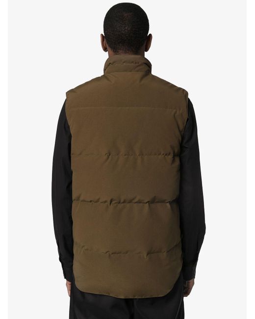Canada Goose Goose Freestyle Vest in Military Green (Green) for Men - Save  18% | Lyst Canada