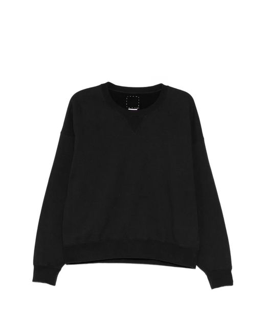 Visvim Black Ultimate Jumbo Sweater for men