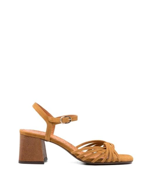 Chie Mihara Brown Leske Suede Sandals