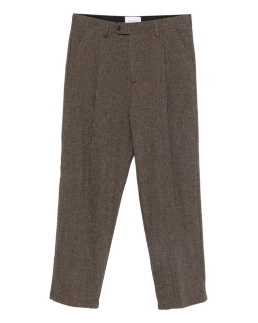 MARSĒM Straight-Leg-Hose mit Falten in Gray für Herren
