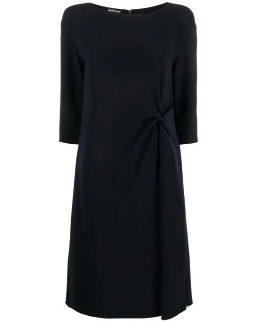 Emporio Armani Black Dresses Blue