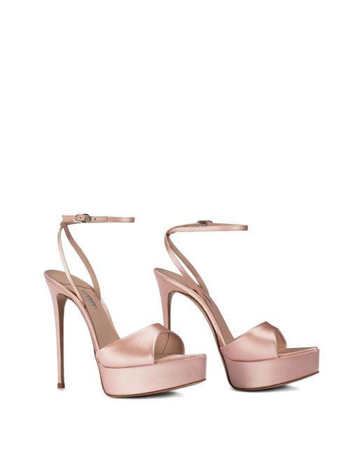 Le Silla Pink Uma Heeled Sandals
