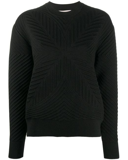 Alexander McQueen アレキサンダー・マックイーン パターン プルオーバー Black