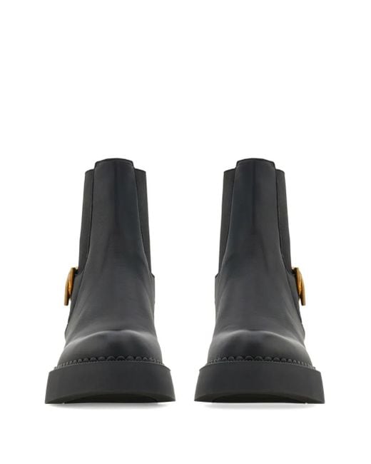 Ferragamo Black Boots