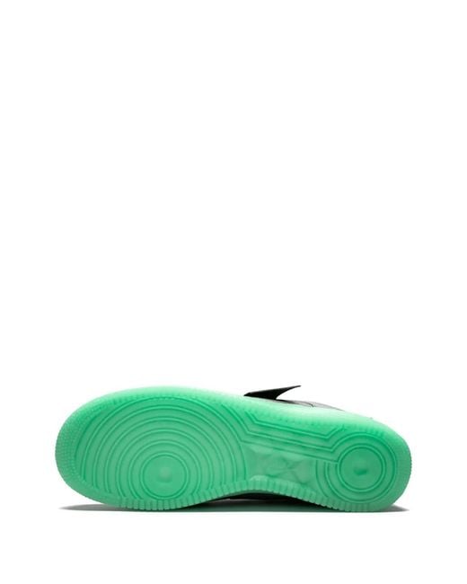 Nike Green Air Force 1 Utility Qs Obj Sneakers